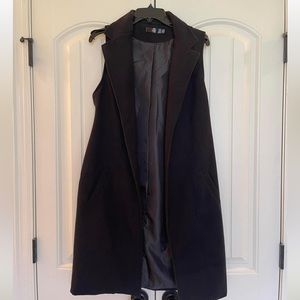 Missguided Long vest NWOT